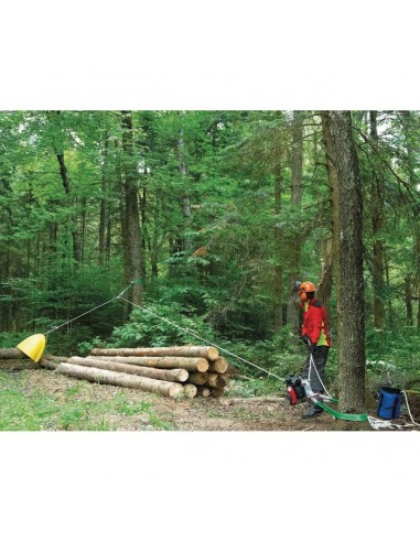 TREUIL DE TIRAGE PORTABLE MOTEUR HONDA PCW5000 PORTABLE WINCH