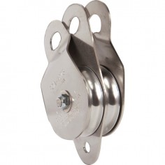 POULIE DOUBLE DE TREUIL INOX DIAMETRE 100MM / 135KN PORTABLE WINCH