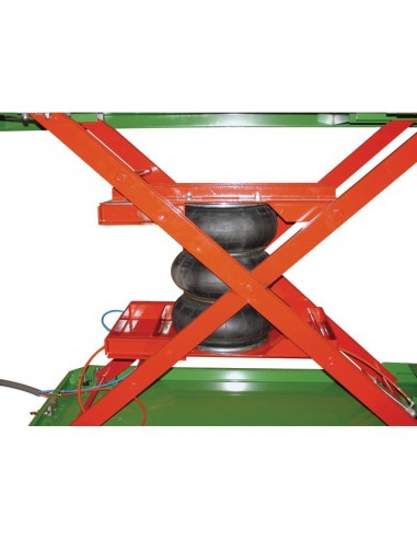 TABLE ELEVATRICE PNEUMATIQUE SB750