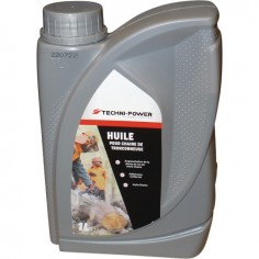 HUILE POUR CHAINE TRONCONNEUSE BIDON 1L TECHNI-POWER