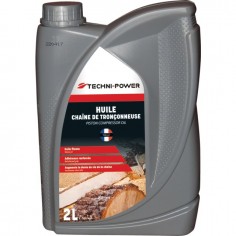 HUILE POUR CHAINE TRONCONNEUSE BIDON 2L TECHNI-POWER