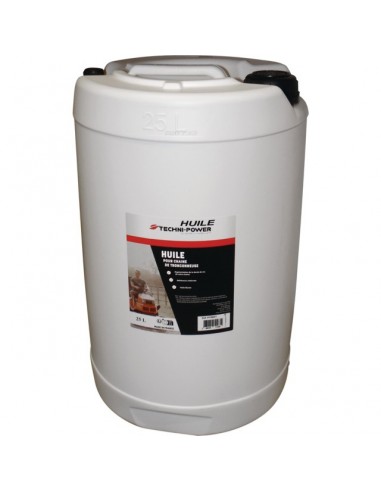 HUILE POUR CHAINE TRONCONNEUSE BIDON 25L TECHNI-POWER
