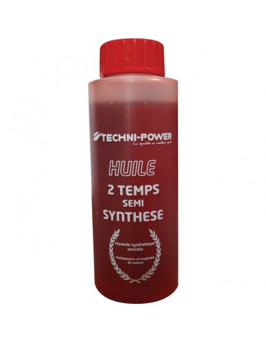 HUILE 2 TEMPS SEMI-SYNTHESE BIDON 125ML TECHNI-POWER