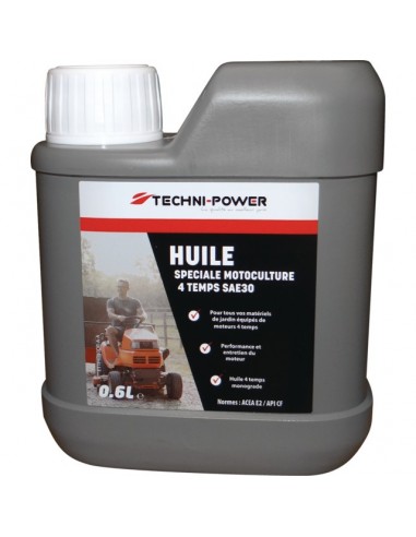 HUILE 4 TEMPS MOTOCULTURE SAE30 BIDON 0