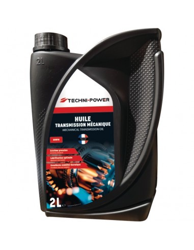 HUILE DE TRANSMISSION 80W90 BIDON 2L TECHNI-POWER