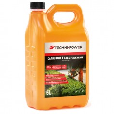 CARBURANT 2 TEMPS A BASE D'ALKYLATE BIDON 5 LITRES TECHNI-POWER