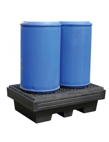 BAC DE RETENTION RECTANGLE 220L POLYETHYLENE