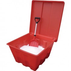 BAC A SEL SABLE ABSORBANT ROUGE AVEC PELLE