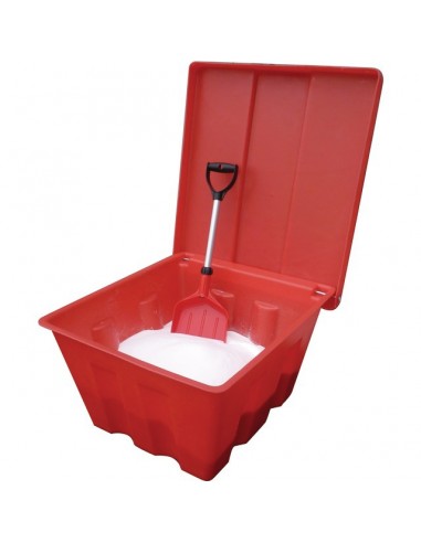 BAC A SEL SABLE ABSORBANT ROUGE AVEC PELLE