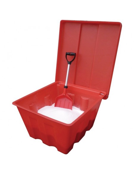 BAC A SEL SABLE ABSORBANT ROUGE AVEC PELLE