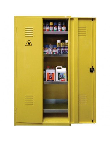 ARMOIRE PHYTOSANITAIRE METAL EPOXY JAUNE
