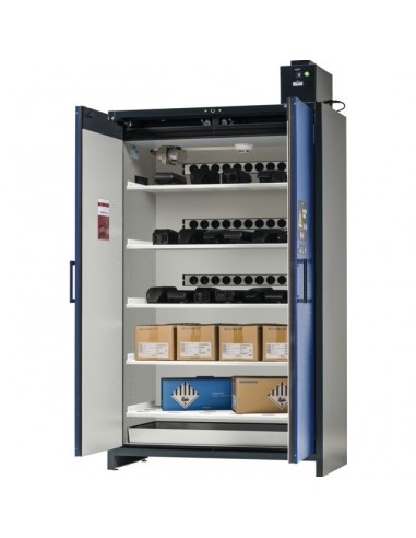 ARMOIRE D%u2019ENTREPOSAGE ET DE CHARGE BATTERY STORE PRO ION-CLASSIC-90 MODELE IO90 K3 120 CM 5 ETAGERES