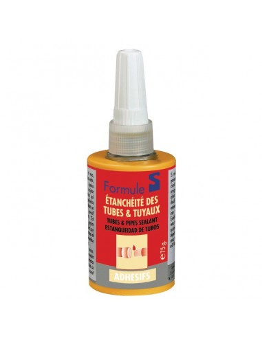 COLLE ANAEROBIE POUR TUBES ET TUYAUX FLACON 75GR FORMULE S