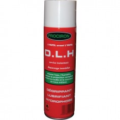 DEGRIPPANT LUBRIFIANT HYDROPHOBE DLH18 AEROSOL 500ML PROCIRON