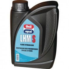 LIQUIDE HYDRAULIQUE MINERAL LHM BIDON 1L UNIL OPAL