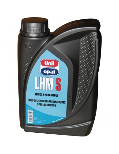 LIQUIDE HYDRAULIQUE MINERAL LHM BIDON 1L UNIL OPAL