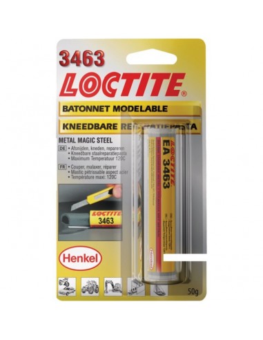 BATONNET MODELABLE CHARGE D'ACIER METAL MAGIC STEEL EA 3463 TUBE 50 GR