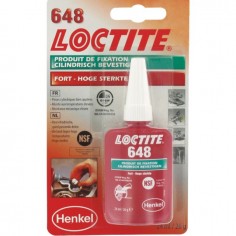 FIXATION A RESISTANCE ELEVEE ET HAUTE TEMPERATURE BLOCKPRESS 648 FLACON 24 ML