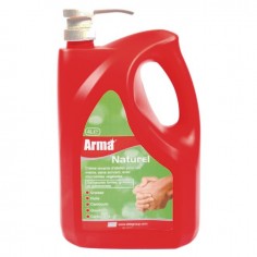 SAVON NATUREL SALISSURES FORTES BIDON AVEC POUSSOIR 4L ARMA
