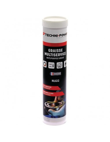 GRAISSE MULTISERVICE CARTOUCHE 400GR TECHNI-POWER