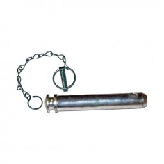 AXE D'ATTELAGE SIMPLE 22X200 AVEC CHAINE