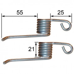 RESSORTS POUR LAME EMOUSSEUSE Ø 13 2