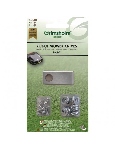 LAMES POUR RYOBI ROBOYAGI LE BLISTER DE 9