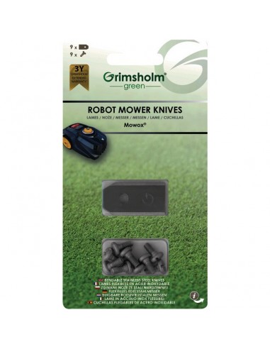 LAMES POUR MOWOX LE BLISTER DE 9