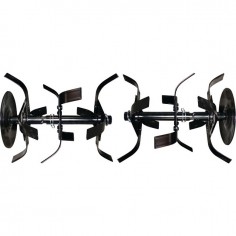 FRAISE DE MOTOBINEUSE TRIPLE COURONNES Ø 25 MM (LA PAIRE)