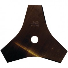 LAME DEBROUSSAILLEUSE HERBE DENSE 3 DENTS 255MM AL 25