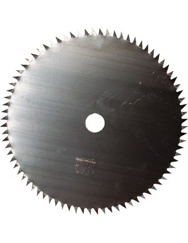 LAME DEBROUSSAILLEUSE 80 DENTS 250MM AL 25