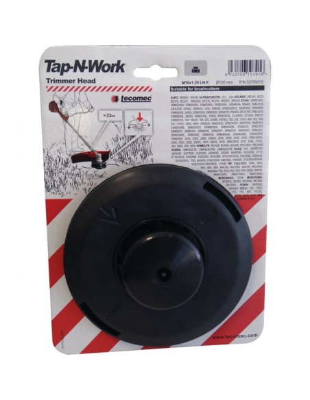 TETE 2 FILS POUR DEBROUSSAILLEUSE TAP'N'WORK DIA 130MM