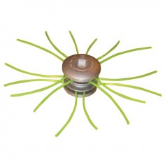 TETE DE DEBROUSSAILLEUSE MULTIFILS ALUMINIUM DOUBLE ETAGE