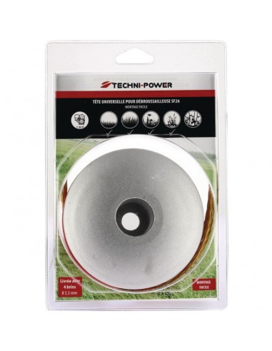 TETE UNIVERSELLE ALUMINIUM 4 FILS SF26 TECHNI-POWER