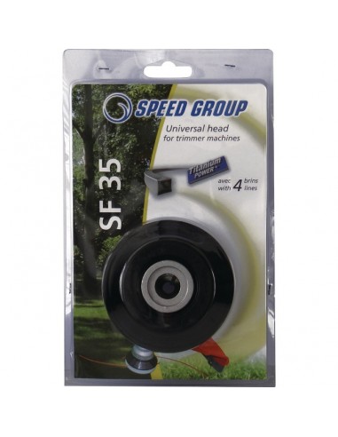 TETE UNIVERSELLE NYLON/ALUMINIUM 2 FILS SF35