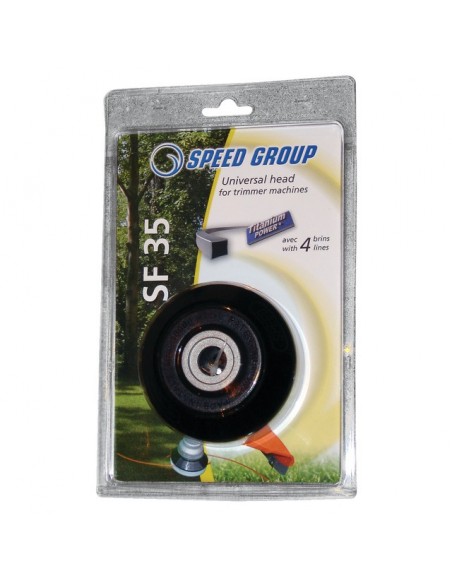 TETE UNIVERSELLE NYLON/ALUMINIUM 2 FILS SF35