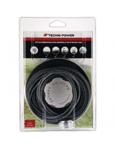 TETE UNIVERSELLE TAP-N-GO EASY LOAD TECHNI-POWER