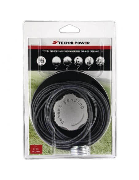 TETE UNIVERSELLE TAP-N-GO EASY LOAD TECHNI-POWER