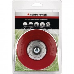 TETE MANUELLE 2 FILS INSERT FEMELLE 10X125 + 2 INSERTS MALES