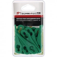 COUTEAU NYLON POUR ROTOFIL BOSCH ART23 (F016800002) BLISTER DE 20 TECHNI-POWER