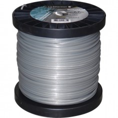 FIL DE DEBROUSSAILLEUSE CARRE ALUFLEX Ø 3 MM 90M