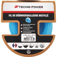 FIL DE DEBROUSSAILLEUSE ROND RECYCLE Ø 2