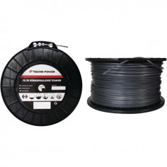 FIL DE DEBROUSSAILLEUSE CARRE DOUBLE PEAU TITANIUM Ø 3