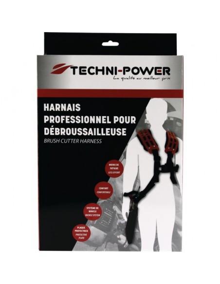 HARNAIS POUR DEBROUSSAILLEUSE PROFESSIONNEL TECHNI-POWER