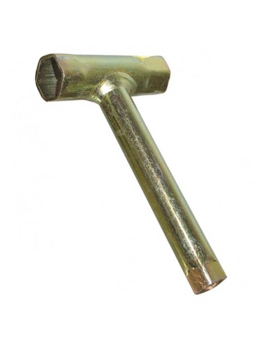 CLE A BOUGIE Ø 19X21 MM AVEC CARRE FEMELLE 12 MM