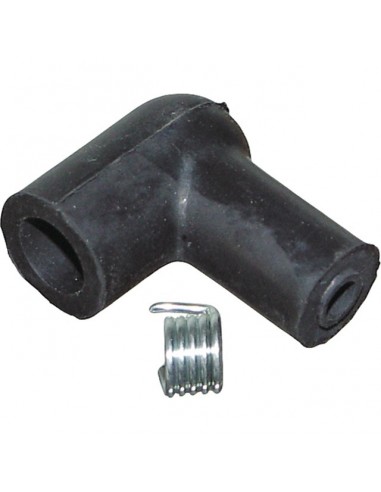CONNECTEUR BOUGIE A RESSORT POUR FIL Ø 7 MM + INSERT