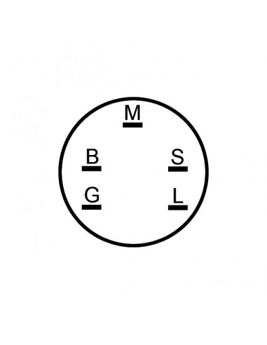 CONTACTEUR A CLE 5 FICHES (44745)