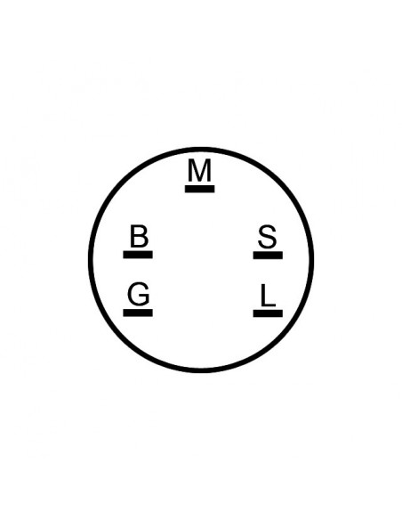 CONTACTEUR A CLE 5 FICHES (44745)