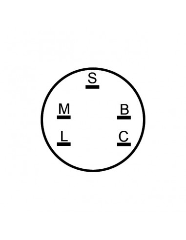 CONTACTEUR A CLE 5 FICHES POUR STIGA