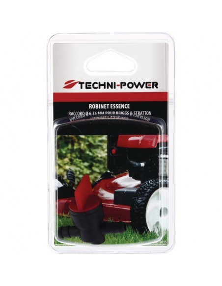 ROBINET ESSENCE PLASTIQUE RACCORD Ø 6